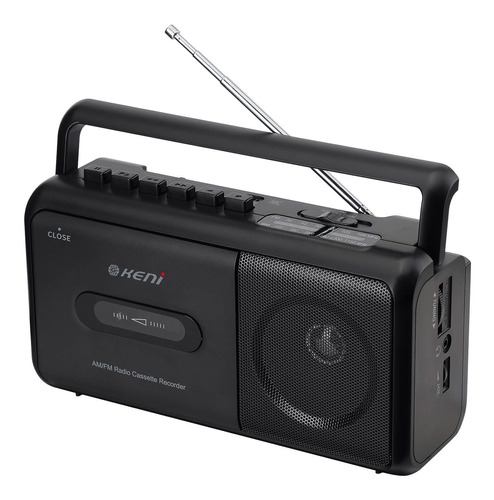 G Keni Portable Cassette Player Boombox Am Fm Radio Tape