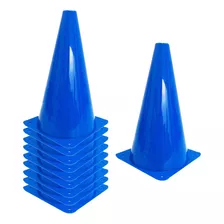 Kit C/ 10 Cones De Treinamento 23 Cm