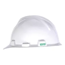 Casco De Seguridad Tipo Cachuca Blanco Ajuste Matraca Msa