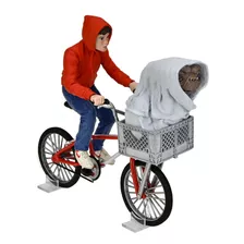 Elliot And Et On Bike 7'' Scale - Et 40th Anniversary - Neca