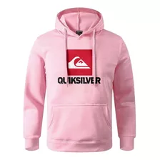 Blusa Frio Moletom Quiksilver Skate Surf Masculina Com Capuz