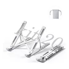 Kit 20 Un Suporte De Notebook Dobrável Aluminio Articulado