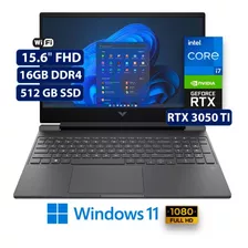 Laptop Hp Victus Gaming I7 Gen 12 16gb 512gb Ssd 15.6 W11 St