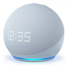 Altavoz Smart Amazon Echodot 5ta Gen Con Reloj Alexa Azul