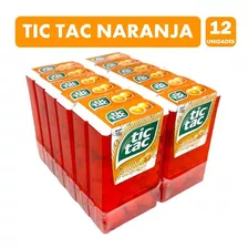 Caramelo Tic Tac Naranja (caja Con 12 Unidades)