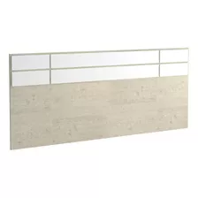 Cabeceira Casal 100% Mdf 2299 Marfim Areia/branco -