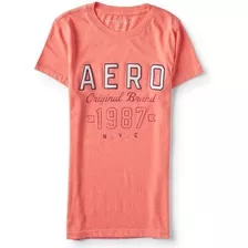 Remera Aeropostale De Dama Algodón Traída De Usa C Etiquet