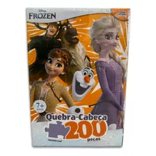 Quebra Cabeça 200 Peças Infantil Disney Frozen 8033