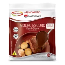 Molho Demi Glace Escuro 1kg Ajinomoto Ótima Qualidade