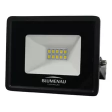 Refletor Led Luz Amarela 10w 3000k Branco Quente Bivolt Cor Da Carcaça Preto Cor Da Luz Branco-quente 110v/220v