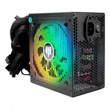 Fonte De Alimentação Pc Gamer Maximus Atx 650w Rgb 80 Plus