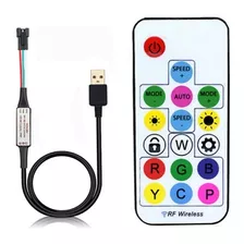 Controlador Led Rf Sp103e Usb Led Pixel Ws2811 Ws2812b 