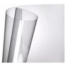 50 Folhas Acetato Pet Cristal Transparente 20x30cm 0,20mm