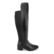 Bota Over Panturrilha Plus Size Ajuste Perfeito Estilo Moda