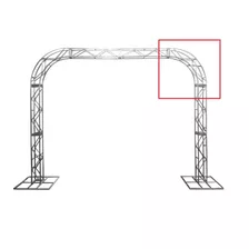 Treliças Box Truss Q20 Aço Peça Curva 0,75m - Lourenço