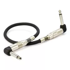 Cabo P10 P10 Para Pedal De Guitarra 90º Santo Ângelo 50cm 