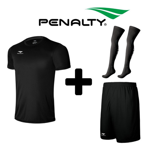 Kit Camiseta E Calção E Meiao Conjunto Futebol Penalty 