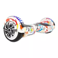 Hoverboard Skate Elétrico 6.5 Grafite Led Bluetooth