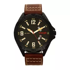 Reloj De Ra - Reloj Para Hombre , Caja Y Esfera Negras De 48