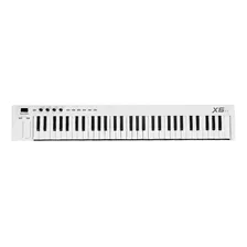 Teclado Controlador Midi Usb Amw X6 Mini 61 Teclas 