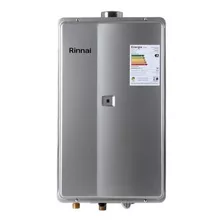 Aquecedor De Água Rinnai Digital 35,5 Litros Reu 2802 Prata Tipo De Gás Glp