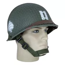 Réplica Capacete Militar Segundo Batalhão De Rangers Ww2 