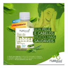 Óleo De Babosa Aloe Vera 100ml Prensado A Frio - Multinature