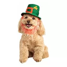 Mascotas St. Dia De Patricks Sombrero Con Barba