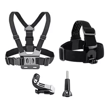 Kit Arnés Soporte De Pecho Cintillo Gopro Y Otras Adaptador 