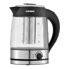 Pava Eléctrica Telefunken Pe800 Jarra Vidrio 1.8lt Mate Cafe