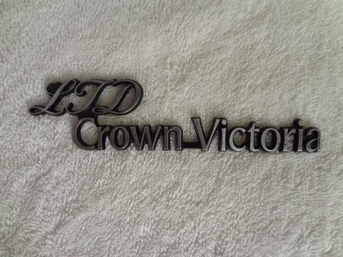 Emblema Ford Ltd Crown Victoria Original (a) Foto 3