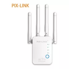 Repetidor Wifi Pix-link Wr16 De 300mbps Con 4 Antenas 