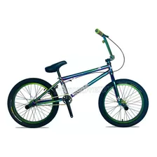 Bicicleta Freestyle Kenstone Cromoly - Tornasol Color Verde Tornasol