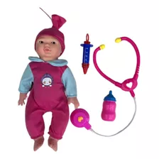 Boneca Bebê Reborn Primeira Consulta Medica Doutora