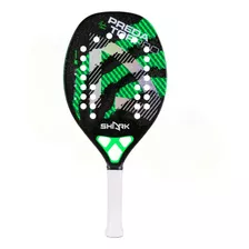 Raquete De Beach Tennis Predator Shark 22mm Carbono 3k 2024 Cor Verde