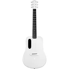 Lava Me 3 Guitarra Inteligente De Fibra De Carbono Blanca De