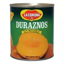 Durazno En Mitades La Coruña Lata 820 Gr