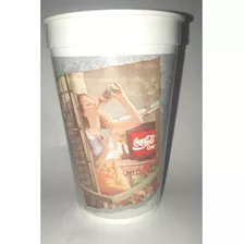 Vaso Coca Cola Antiguo, Plástico De Los '90, Retro.