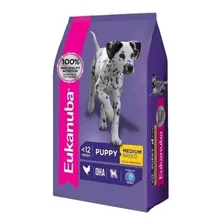 Alimento Eukanuba Para Perro Cachorro De Raza Mediana Sabor Mix En Bolsa De 15kg