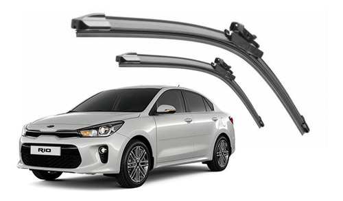 Limpiaparabrisas Para Kia Rio 2018 Hatchback O Sedan Foto 4