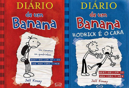 Diário De Um Banana Volumes 1 E 2  - Capa Dura
