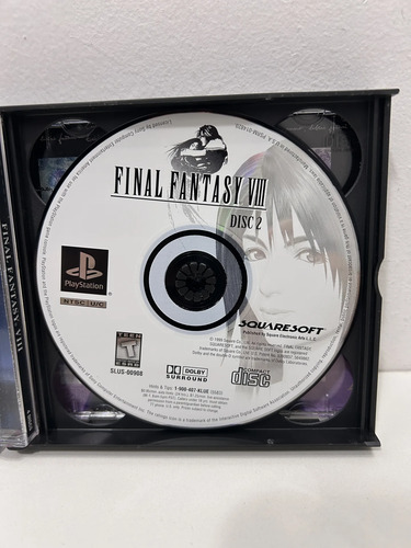 Final Fantasy Viii 8 Ps1 100% Original Jogo Na Caixa, foto 4