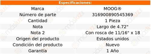 1- Cople Direccin Pontiac Streamliner 1941/1942 Moog Foto 2