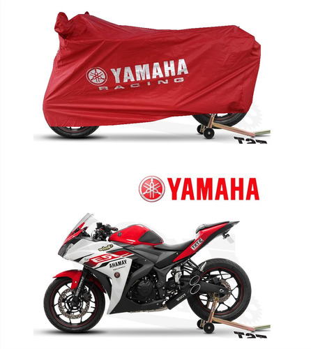 Cubierta Funda Impermeable Compatible Yamaha Deportiva Naked R15 R3 R6 R6s R6r R1 Mt07 Fz07 Fz09 Mt03  Foto 7