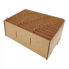 Organizador Prontuário Fichas Multiuso 28x17,5x13,5 - Mdf