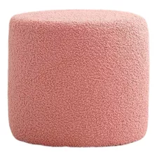 Taburete Pequeño Para Pies, Taburete Antideslizante, Rosa