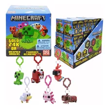 Chaveiro De Mochila Boneco Minecraft Surpresa Coleção