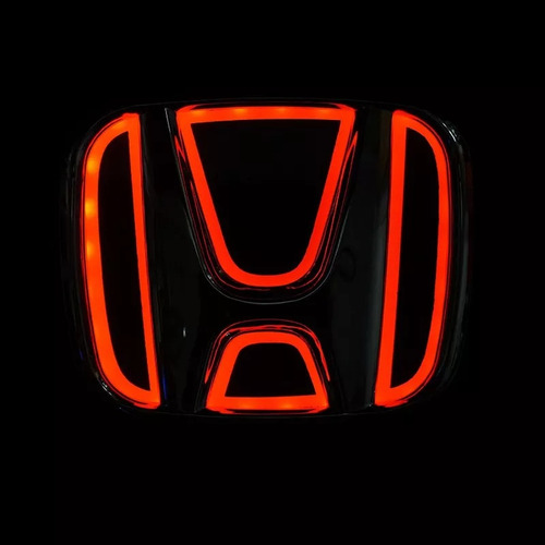 Logo Led Trasero Honda Emblem 5 D 9*7.5 Cm Foto 9