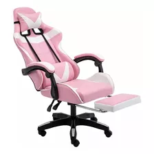 Silla De Oficina Gamer Regulable (rosa)