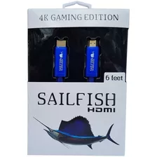 Sailfish Hdmi 4k Gaming Edition 6 Patas Azul